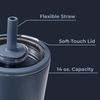 image:imageHydroJug Everyday Tumbler 14 oz CeramicLined Straw Cup FootballCascade