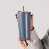 image:imageHydroJug Everyday Tumbler 14 oz CeramicLined Straw Cup FootballCascade
