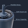 image:imageHydroJug Everyday Tumbler 14 oz CeramicLined Straw Cup FootballCascade