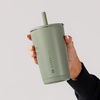image:imageHydroJug Everyday Tumbler 14 oz CeramicLined Straw Cup FootballCourtyard