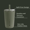 image:imageHydroJug Everyday Tumbler 14 oz CeramicLined Straw Cup FootballCourtyard