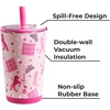 image:imageHydroJug Everyday Tumbler 14 oz CeramicLined Straw Cup FootballCowgirl