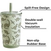 image:imageHydroJug Everyday Tumbler 14 oz CeramicLined Straw Cup FootballDinosaur