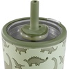 image:imageHydroJug Everyday Tumbler 14 oz CeramicLined Straw Cup FootballDinosaur