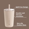 image:imageHydroJug Everyday Tumbler 14 oz CeramicLined Straw Cup FootballDune