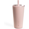 image:imageHydroJug Everyday Tumbler 14 oz CeramicLined Straw Cup FootballDusty Rose