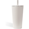 image:imageHydroJug Everyday Tumbler 14 oz CeramicLined Straw Cup FootballLinen