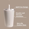 image:imageHydroJug Everyday Tumbler 14 oz CeramicLined Straw Cup FootballLinen