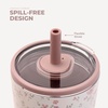 image:imageHydroJug Everyday Tumbler 14 oz CeramicLined Straw Cup FootballMagnolia
