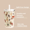 image:imageHydroJug Everyday Tumbler 14 oz CeramicLined Straw Cup FootballRodeo