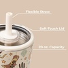 image:imageHydroJug Everyday Tumbler 14 oz CeramicLined Straw Cup FootballRodeo