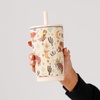 image:imageHydroJug Everyday Tumbler 14 oz CeramicLined Straw Cup FootballRodeo