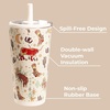 image:imageHydroJug Everyday Tumbler 14 oz CeramicLined Straw Cup FootballRodeo