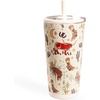 image:imageHydroJug Everyday Tumbler 14 oz CeramicLined Straw Cup FootballRodeo