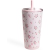 image:imageHydroJug Everyday Tumbler 14 oz CeramicLined Straw Cup FootballWildrose