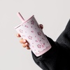 image:imageHydroJug Everyday Tumbler 14 oz CeramicLined Straw Cup FootballWildrose