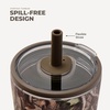 image:imageHydroJug Everyday Tumbler 14 oz CeramicLined Straw Cup FootballWoodland