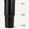 image:imageHydroJug Sport 20 oz Insulated Stainless Steel Water Bottle FootballBlack