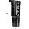 image:imageHydroJug Sport 20 oz Insulated Stainless Steel Water Bottle FootballBlack Leopard