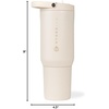image:imageHydroJug Sport 20 oz Insulated Stainless Steel Water Bottle FootballCream