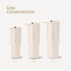 image:imageHydroJug Sport 20 oz Insulated Stainless Steel Water Bottle FootballCream