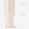 image:imageHydroJug Sport 20 oz Insulated Stainless Steel Water Bottle FootballCream