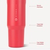 image:imageHydroJug Sport 20 oz Insulated Stainless Steel Water Bottle FootballFruit Punch