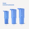 image:imageHydroJug Sport 20 oz Insulated Stainless Steel Water Bottle FootballLight Blue