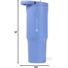 image:imageHydroJug Sport 20 oz Insulated Stainless Steel Water Bottle FootballLight Blue