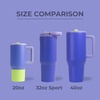 image:imageHydroJug Sport 20 oz Insulated Stainless Steel Water Bottle FootballLime Rickey