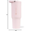 image:imageHydroJug Sport 20 oz Insulated Stainless Steel Water Bottle FootballPink Sand