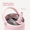 image:imageHydroJug Sport 20 oz Insulated Stainless Steel Water Bottle FootballPink Sand