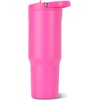 image:imageHydroJug Sport 20 oz Insulated Stainless Steel Water Bottle FootballRazzle