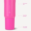 image:imageHydroJug Sport 20 oz Insulated Stainless Steel Water Bottle FootballRazzle