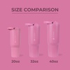 image:imageHydroJug Sport 20 oz Insulated Stainless Steel Water Bottle FootballTaffy