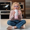 image:imageHydroJug Traveler 20oz Kids Insulated Tumbler with Handle LadybugBallerina