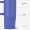 image:imageHydroJug Traveler 20oz Kids Insulated Tumbler with Handle LadybugBerry Pop