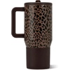 image:imageHydroJug Traveler 20oz Kids Insulated Tumbler with Handle LadybugBrown Leopard
