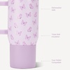 image:imageHydroJug Traveler 20oz Kids Insulated Tumbler with Handle LadybugFlutter