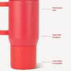 image:imageHydroJug Traveler 20oz Kids Insulated Tumbler with Handle LadybugFruit Punch