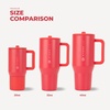 image:imageHydroJug Traveler 20oz Kids Insulated Tumbler with Handle LadybugFruit Punch