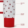 image:imageHydroJug Traveler 20oz Kids Insulated Tumbler with Handle LadybugLadybug