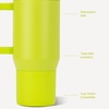 image:imageHydroJug Traveler 20oz Kids Insulated Tumbler with Handle LadybugLemon Lime