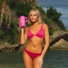 image:imageHydroJug Traveler 20oz Kids Insulated Tumbler with Handle LadybugRazzle