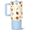 image:imageHydroJug Traveler 20oz Kids Insulated Tumbler with Handle LadybugSports