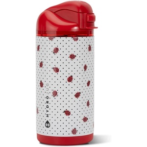 image:imageHydroJug Ease2o 14oz Kids Water Bottle with Straw amp Chug Lid LadybygLadybug