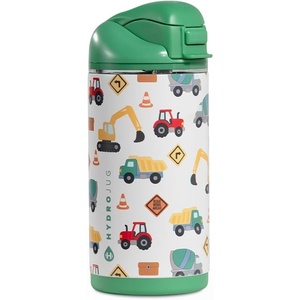 image:imageHydroJug Ease2o 14oz Kids Water Bottle with Straw amp Chug Lid LadybygUnder Construction