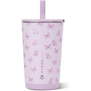 image:imageHydroJug Everyday Tumbler 14 oz CeramicLined Straw Cup FootballFlutter