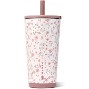 image:imageHydroJug Everyday Tumbler 14 oz CeramicLined Straw Cup FootballMagnolia
