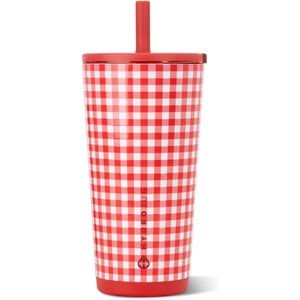 image:imageHydroJug Everyday Tumbler 14 oz CeramicLined Straw Cup FootballSummer Picnic